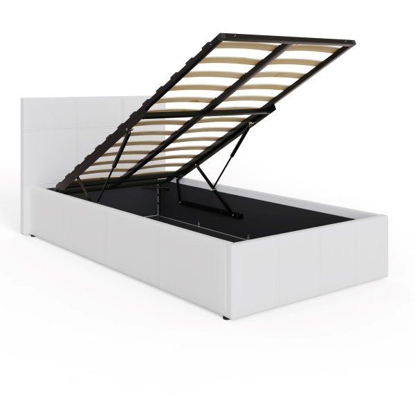 End Lift Ottoman Bed Faux Leather - GFW