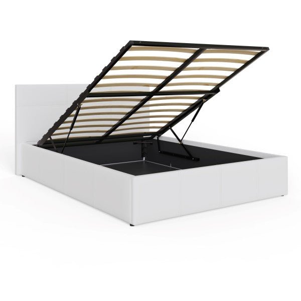 End Lift Ottoman Bed Faux Leather - GFW