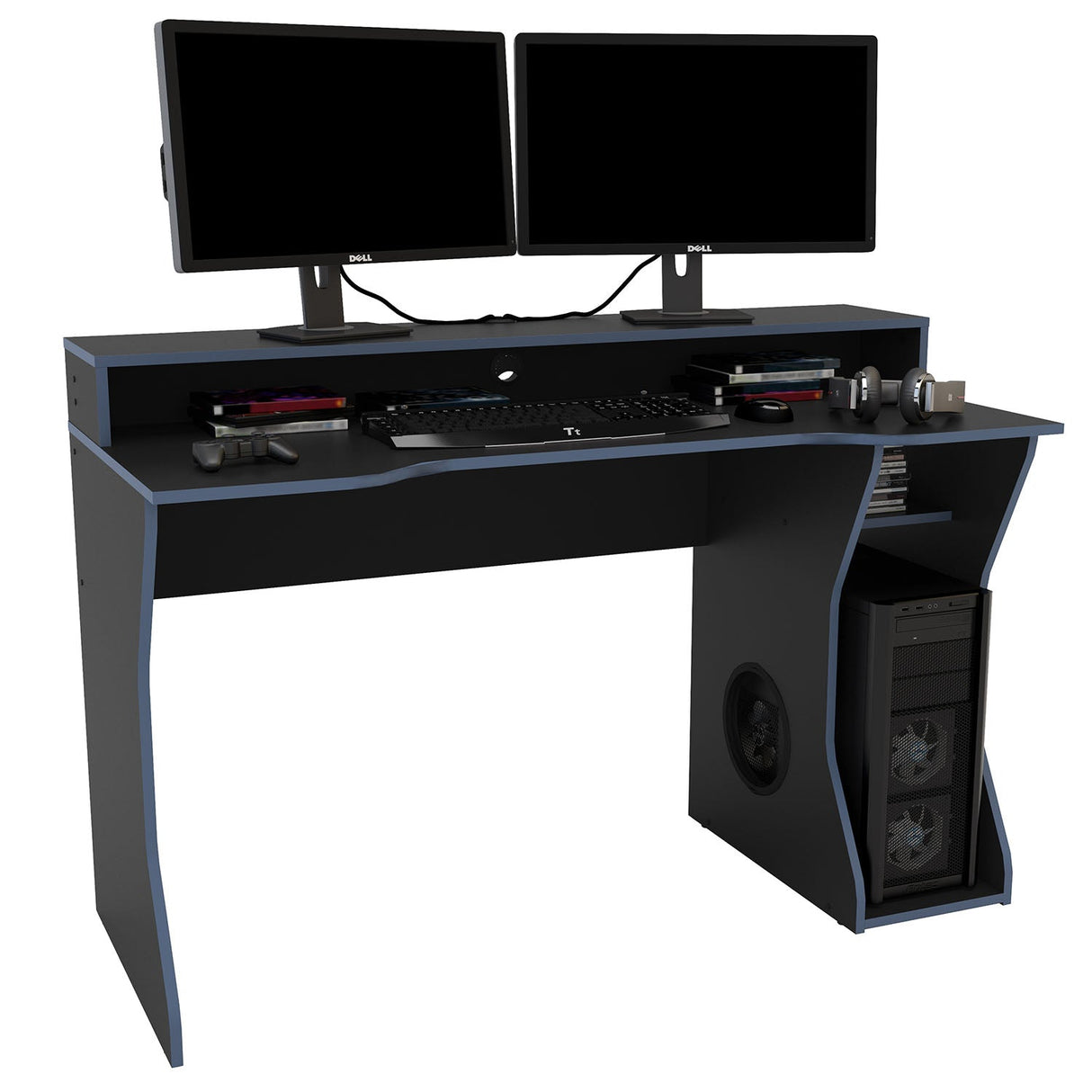Enzo Gaming Computer Desk - Birlea