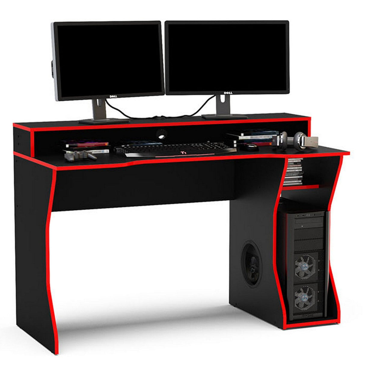 Enzo Gaming Computer Desk - Birlea