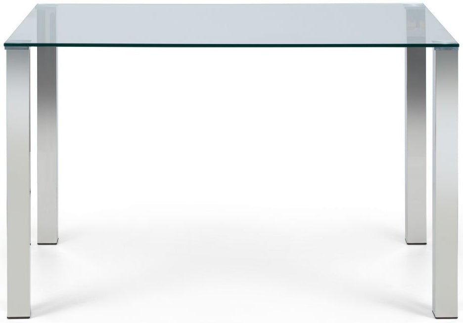 Enzo Glass Dining Table - Julian Bowen