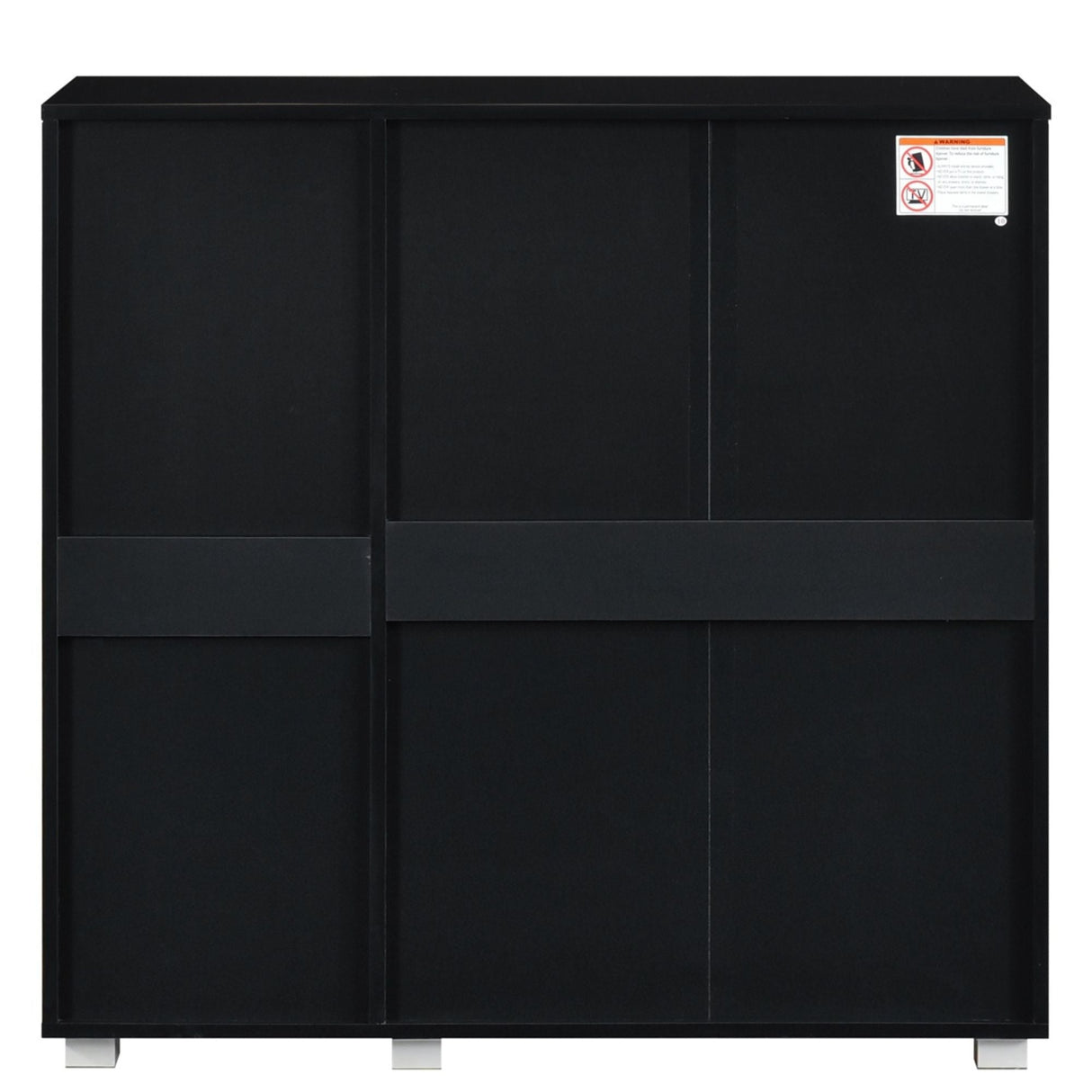 Euston Modern 3 Door Shoe Storage Cabinet - Swish Furniture
