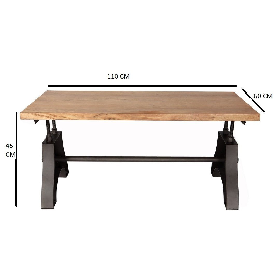 Evoke Industrial Coffee Table - Indian Hub