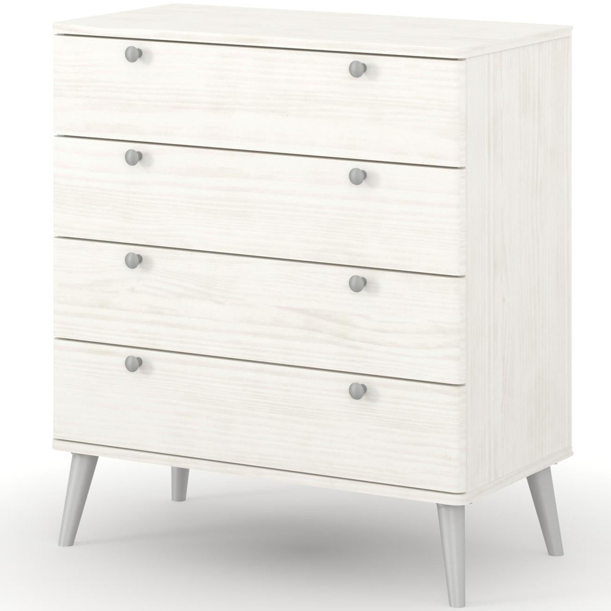 Augusta Curved 4 Drawer Chest