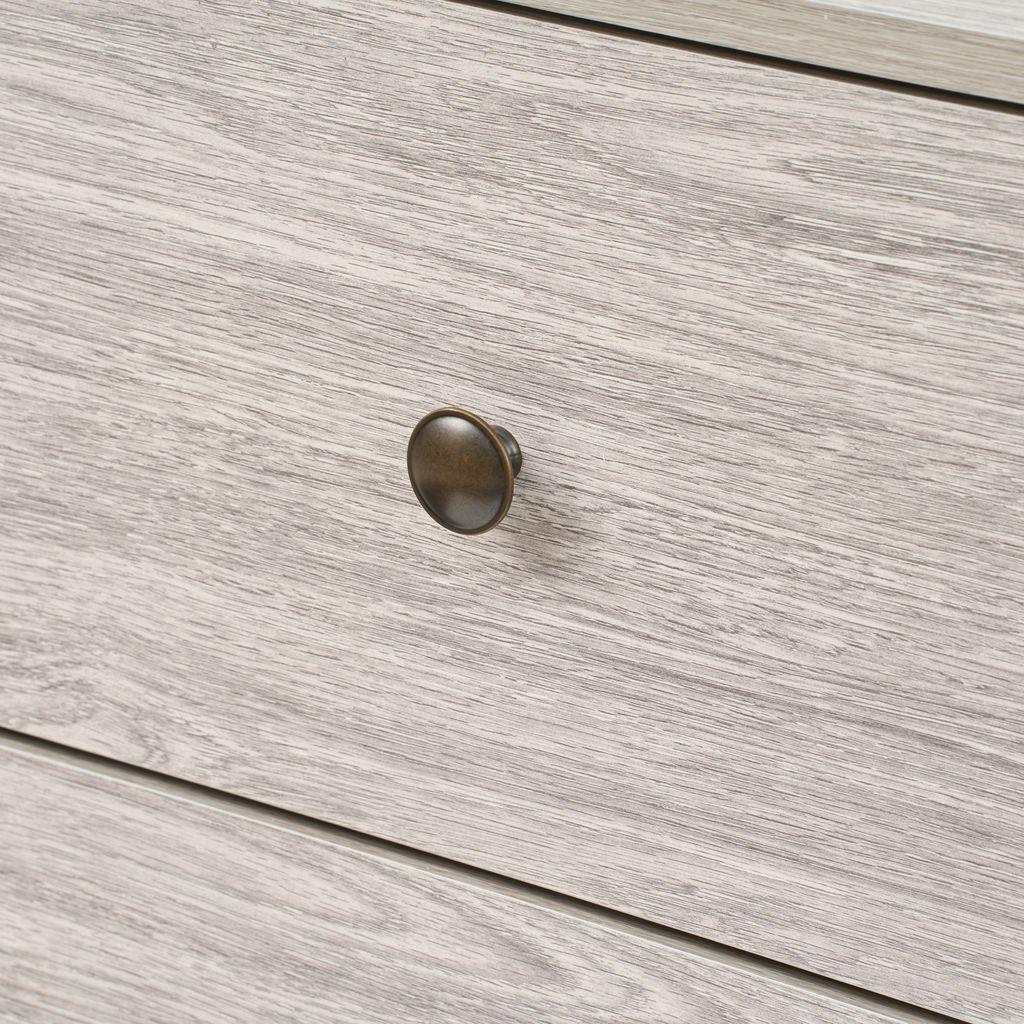 Alva Open Wardrobe Clothes Rail with 2 Drawers & 4 Shelves Set