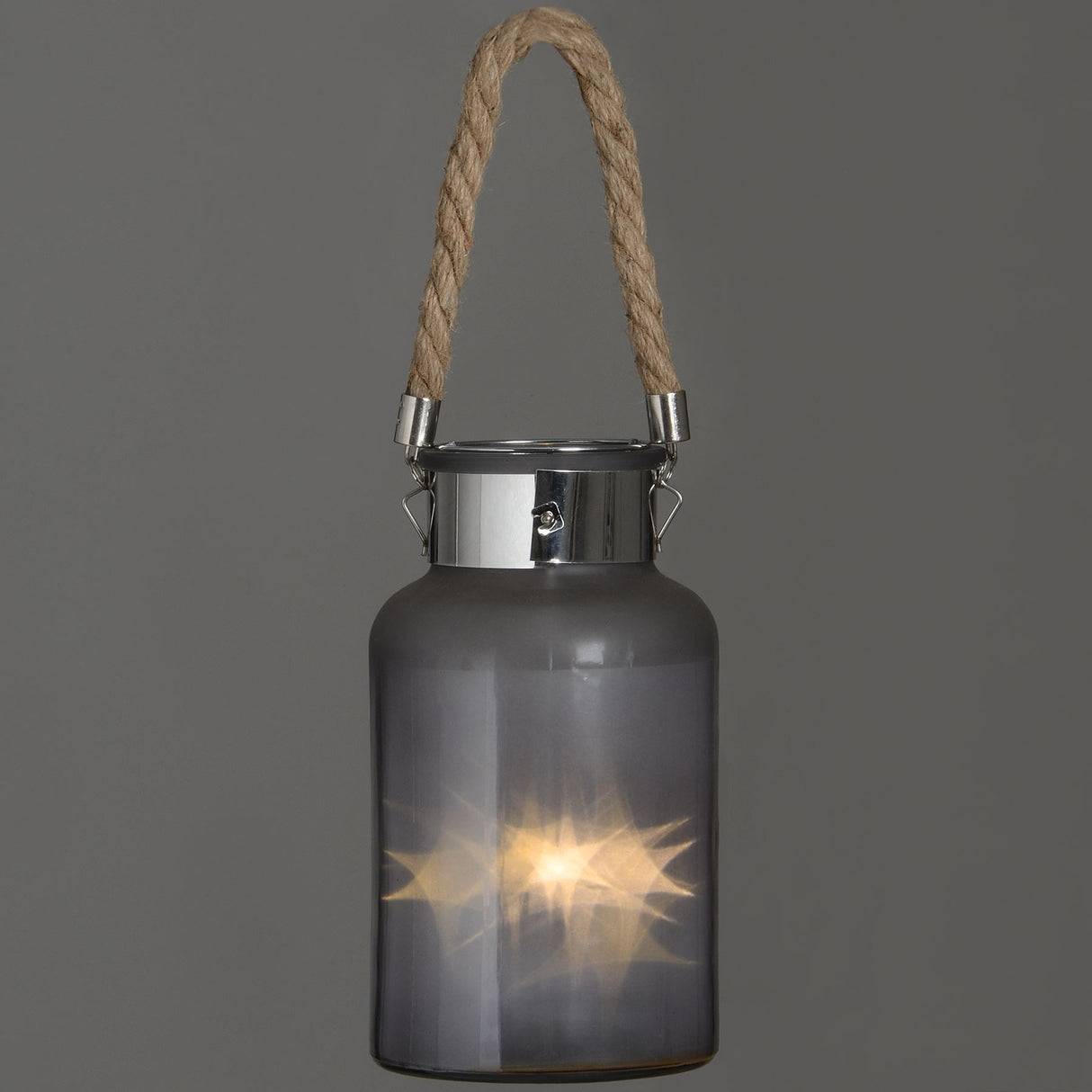 Frosted Glass LED Decorative Lantern