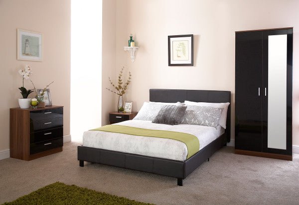 Faux Leather Bed in a Box - GFW