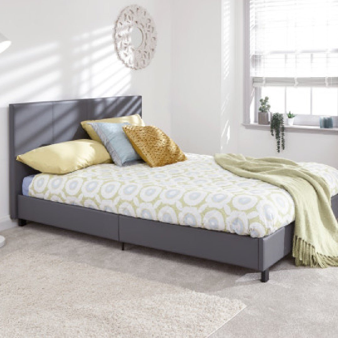 Faux Leather Bed in a Box - GFW