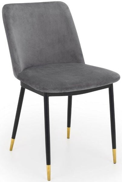 Findlay Square Dining Table & 4 Delaunay Chairs - Julian Bowen