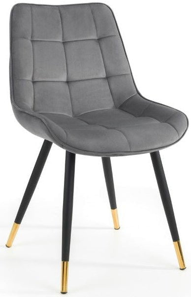 Findlay Square Dining Table Set & 4 Hadid Chairs - Julian Bowen