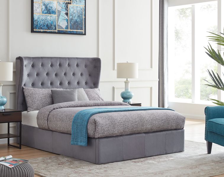 Holway Button Backed Ottoman Bed Frame