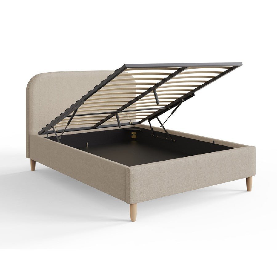 Florence Boucle Ottoman Bed Frame - GFW