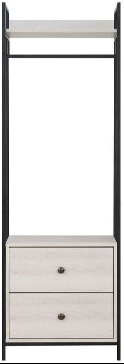 Alva Open Wardrobe with 2 Drawers