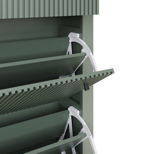 Garrucha 2 Door 1 Drawer Shoe Cabinet - GFW