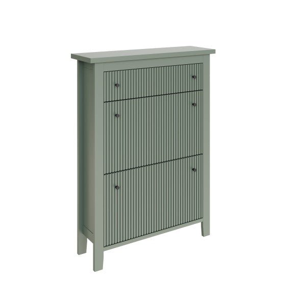 Garrucha 2 Door 1 Drawer Shoe Cabinet - GFW