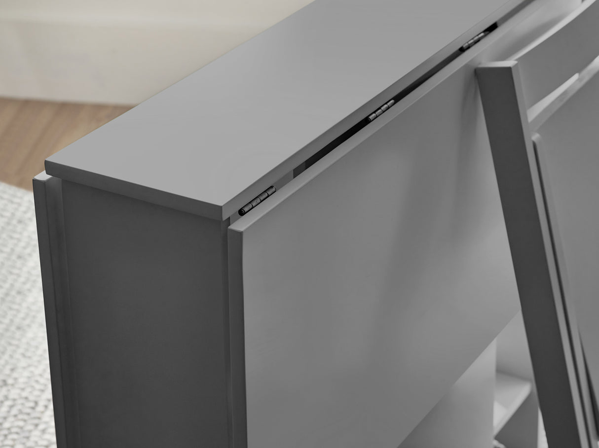 Gatan Small Gateleg Table with 2 Foldaway Chairs - Julian Bowen