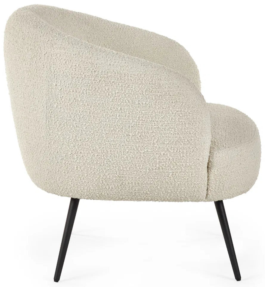 Gigi Boucle Accent Chair - Julian Bowen