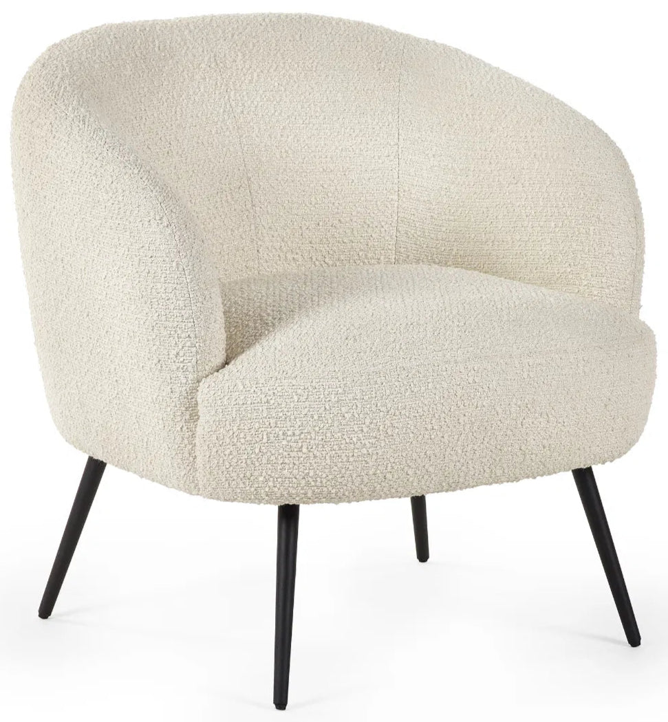 Gigi Boucle Accent Chair - Julian Bowen
