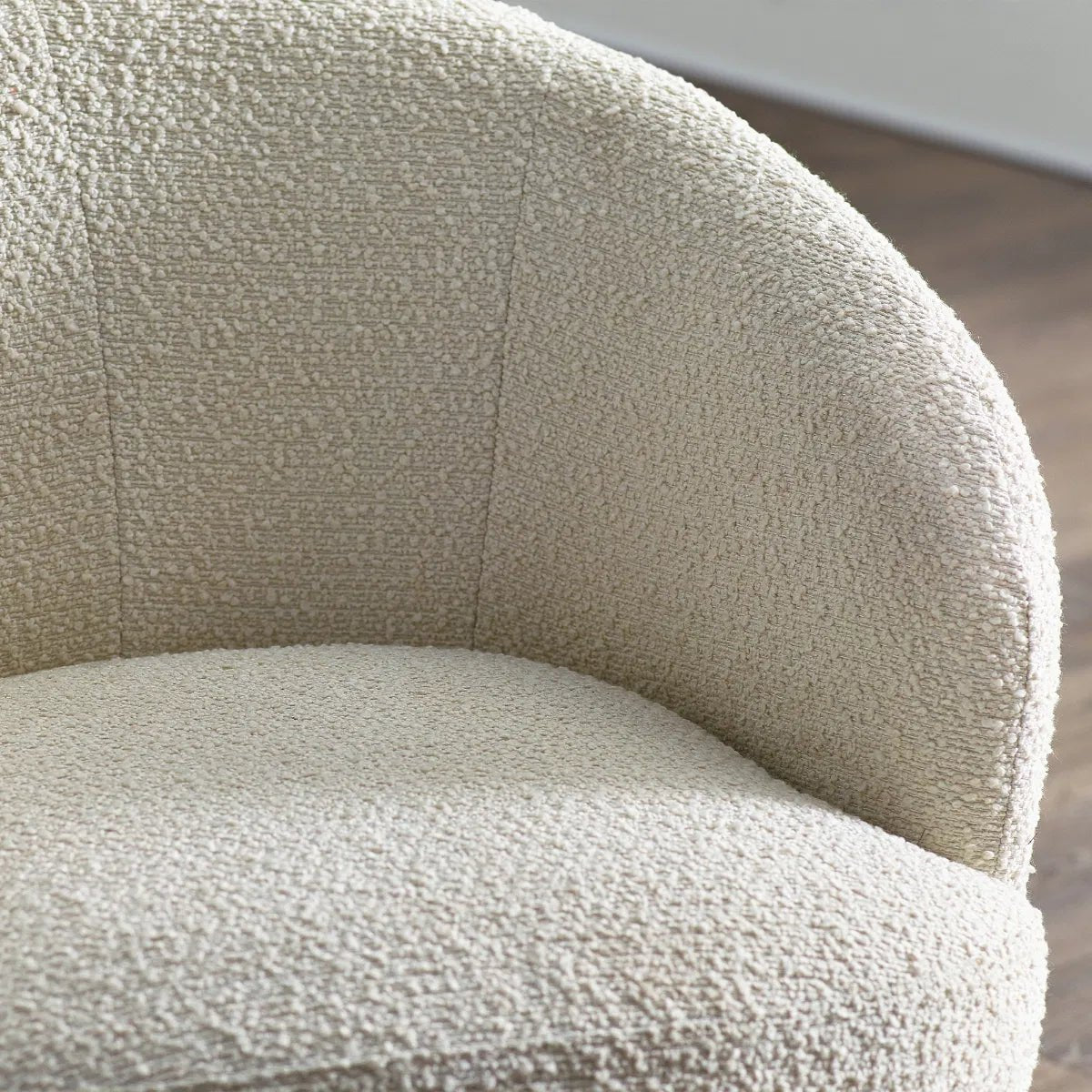 Gigi Boucle Accent Chair - Julian Bowen