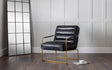 Giorgio Faux Leather Chair - Julian Bowen
