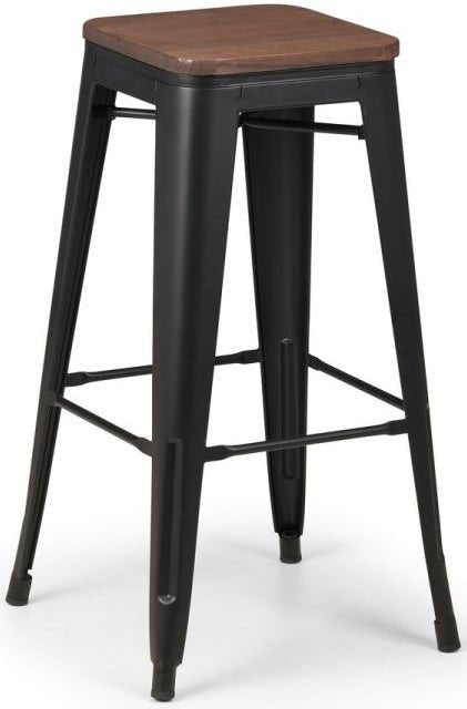 Grafton Backless Bar Stool - Julian Bowen