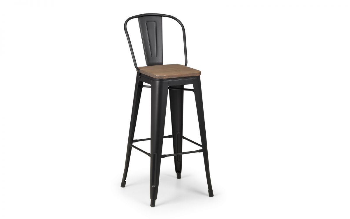 Grafton Bar Set with 4 Stools - Julian Bowen