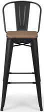 Grafton High Back Bar Stool - Julian Bowen