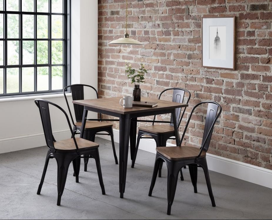 Grafton Industrial Chairs - Julian Bowen