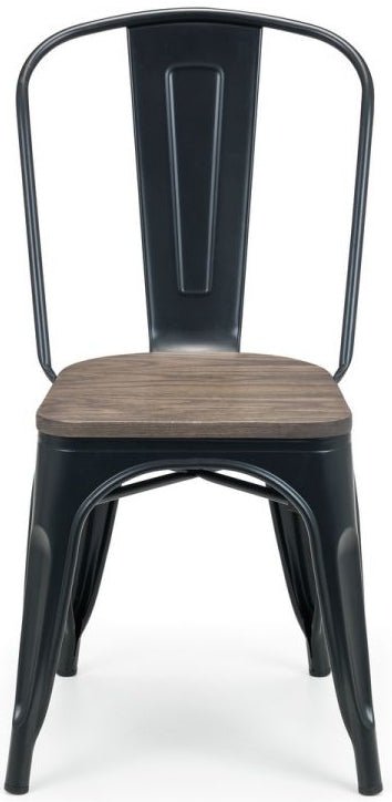 Grafton Industrial Chairs - Julian Bowen