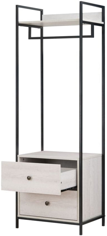 Alva Open Wardrobe with 2 Drawers