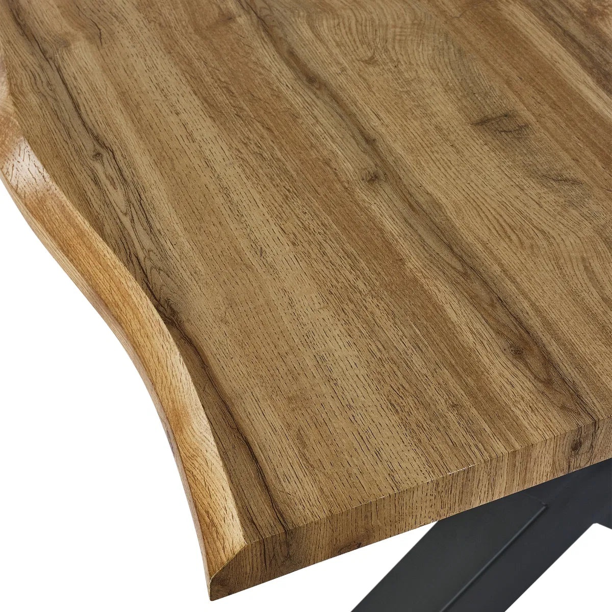 Harvey Wave Edge Dining Table - Julian Bowen