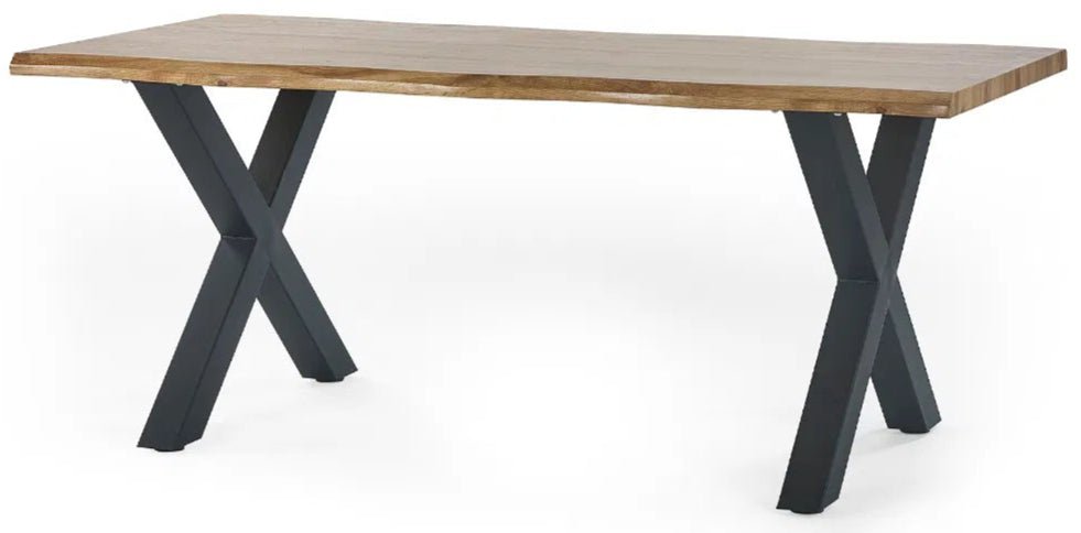 Harvey Wave Edge Dining Table - Julian Bowen