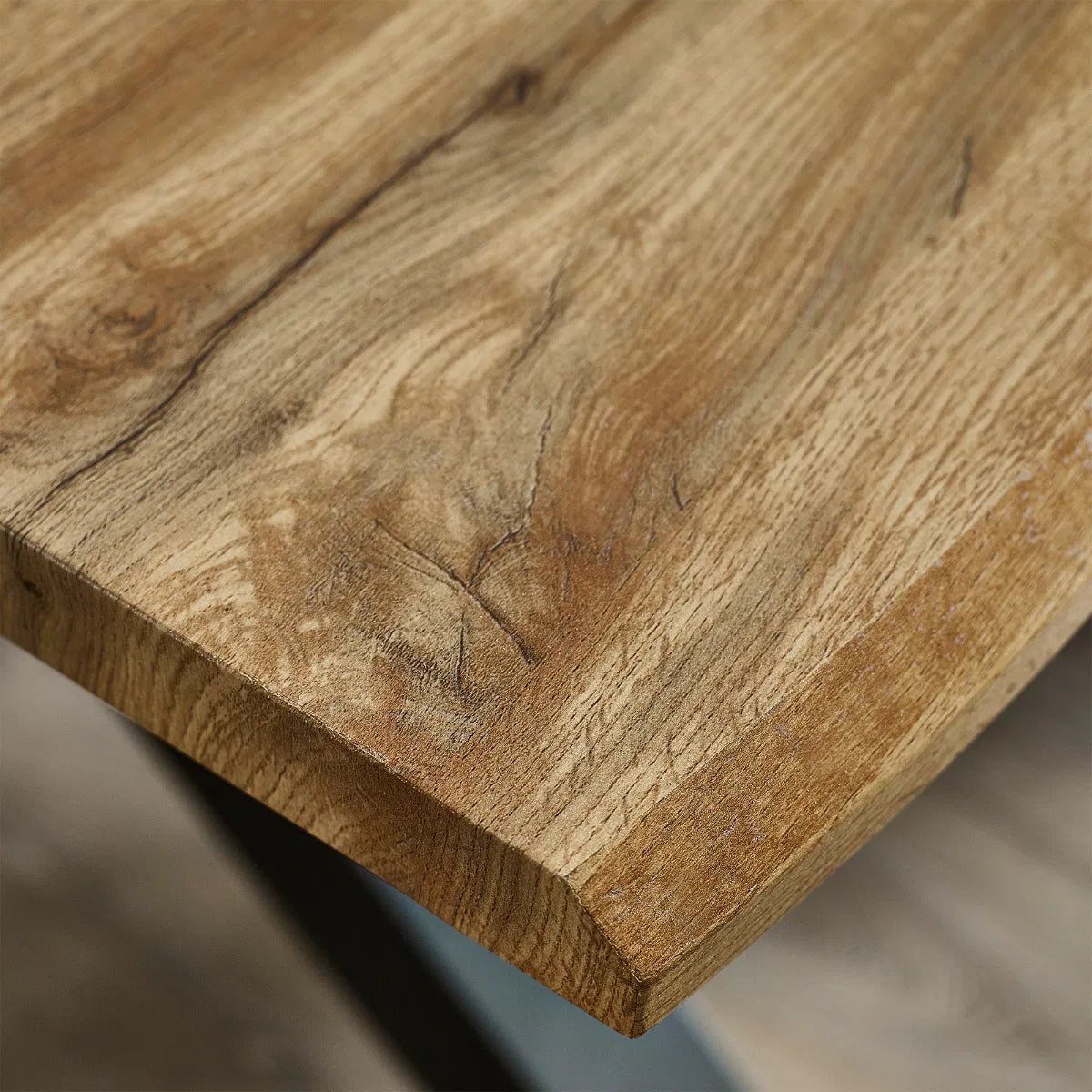 Harvey Wave Edge Dining Table - Julian Bowen