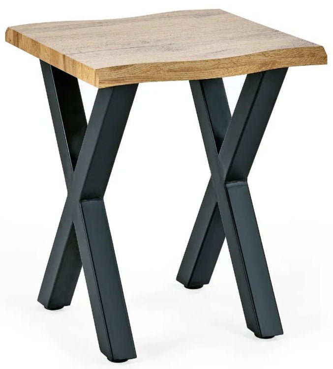 Harvey Wave Edge Lamp Table - Julian Bowen