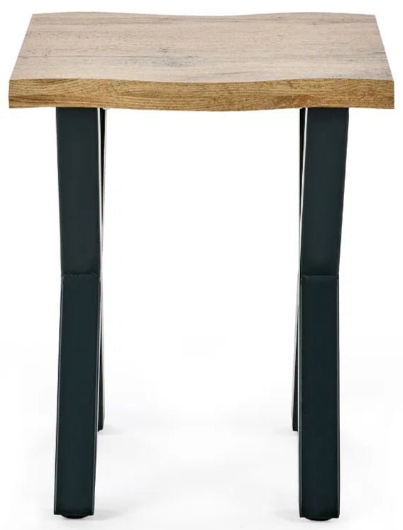 Harvey Wave Edge Lamp Table - Julian Bowen