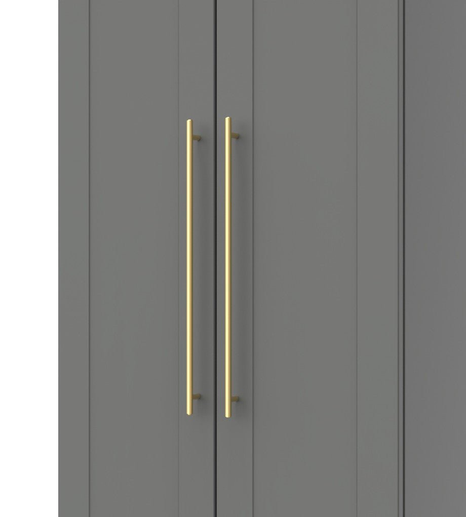 Haworth 2 Door 2 Drawer Wardrobe - Welcome Furniture