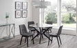 Hayden Dining Table & 4 Chairs - Julian Bowen