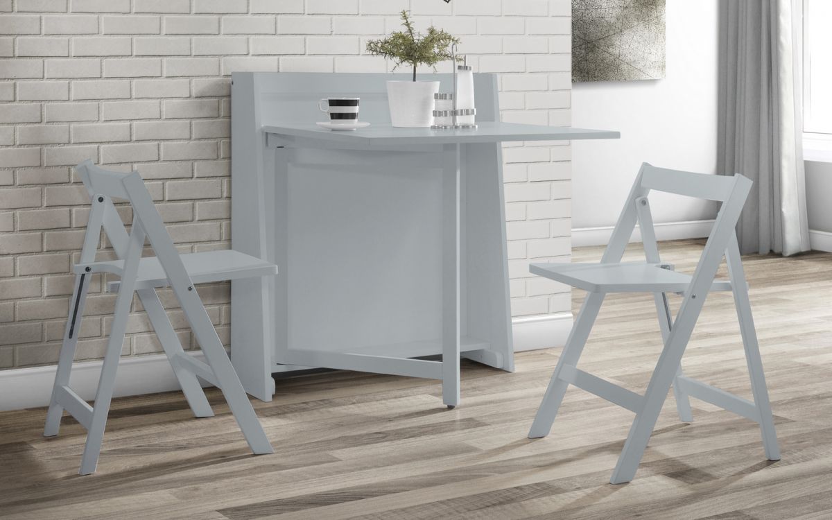 Helsinki Space Saving Foldaway Dining Set - Julian Bowen