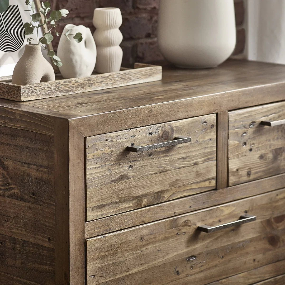 Heritage 3+2 Drawer Chest - Julian Bowen