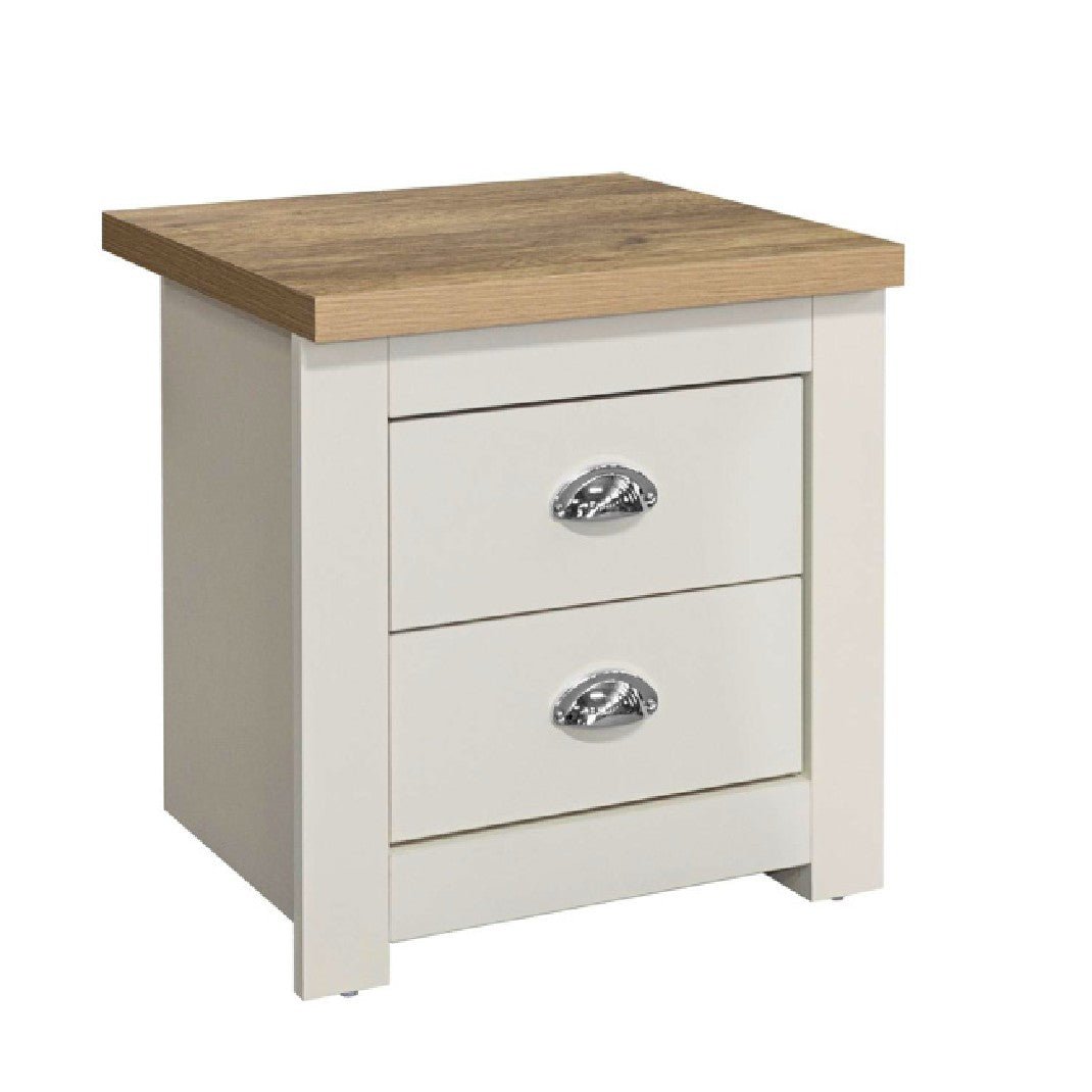Highgate 2 Drawer Bedside - Birlea