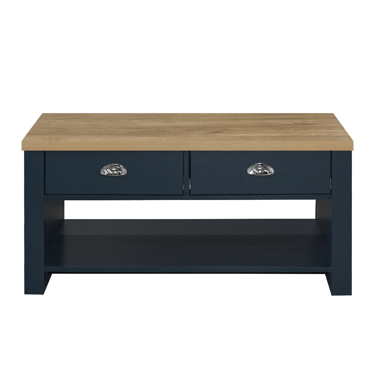 Highgate 2 Drawer Coffee Table - Birlea