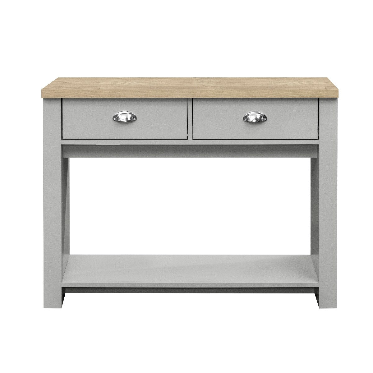 Highgate 2 Drawer Console Table - Birlea