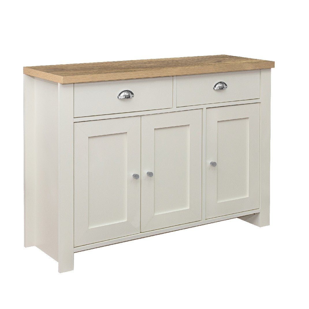 Highgate 3 Door 2 Drawer Sideboard - Birlea