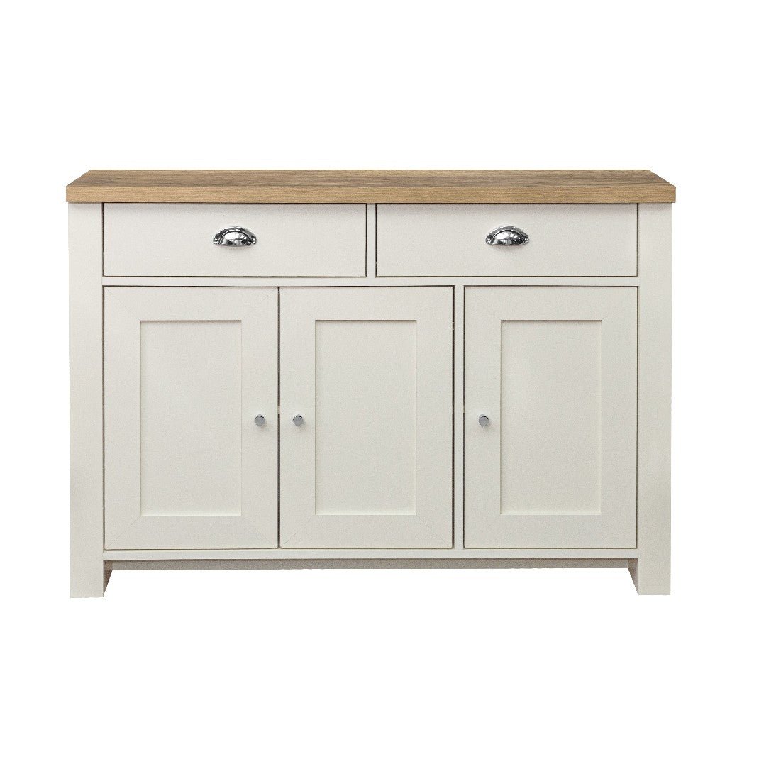 Highgate 3 Door 2 Drawer Sideboard - Birlea