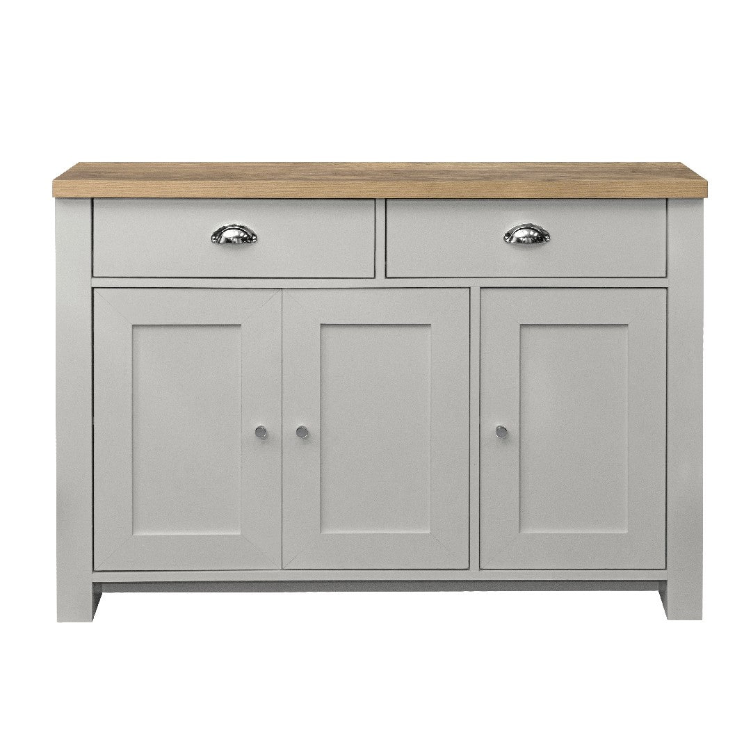 Highgate 3 Door 2 Drawer Sideboard - Birlea