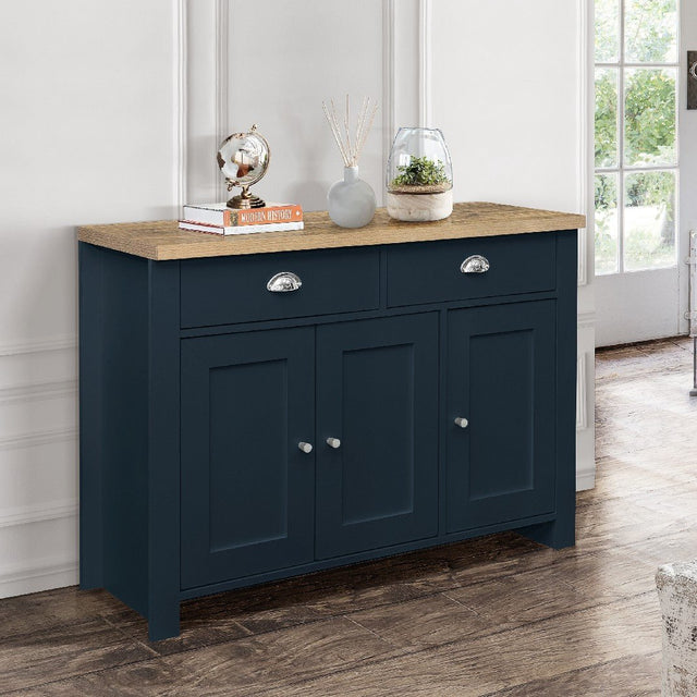 Highgate 3 Door 2 Drawer Sideboard - Birlea