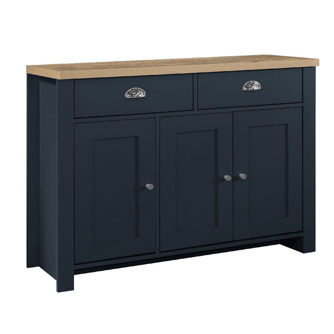 Highgate 3 Door 2 Drawer Sideboard - Birlea
