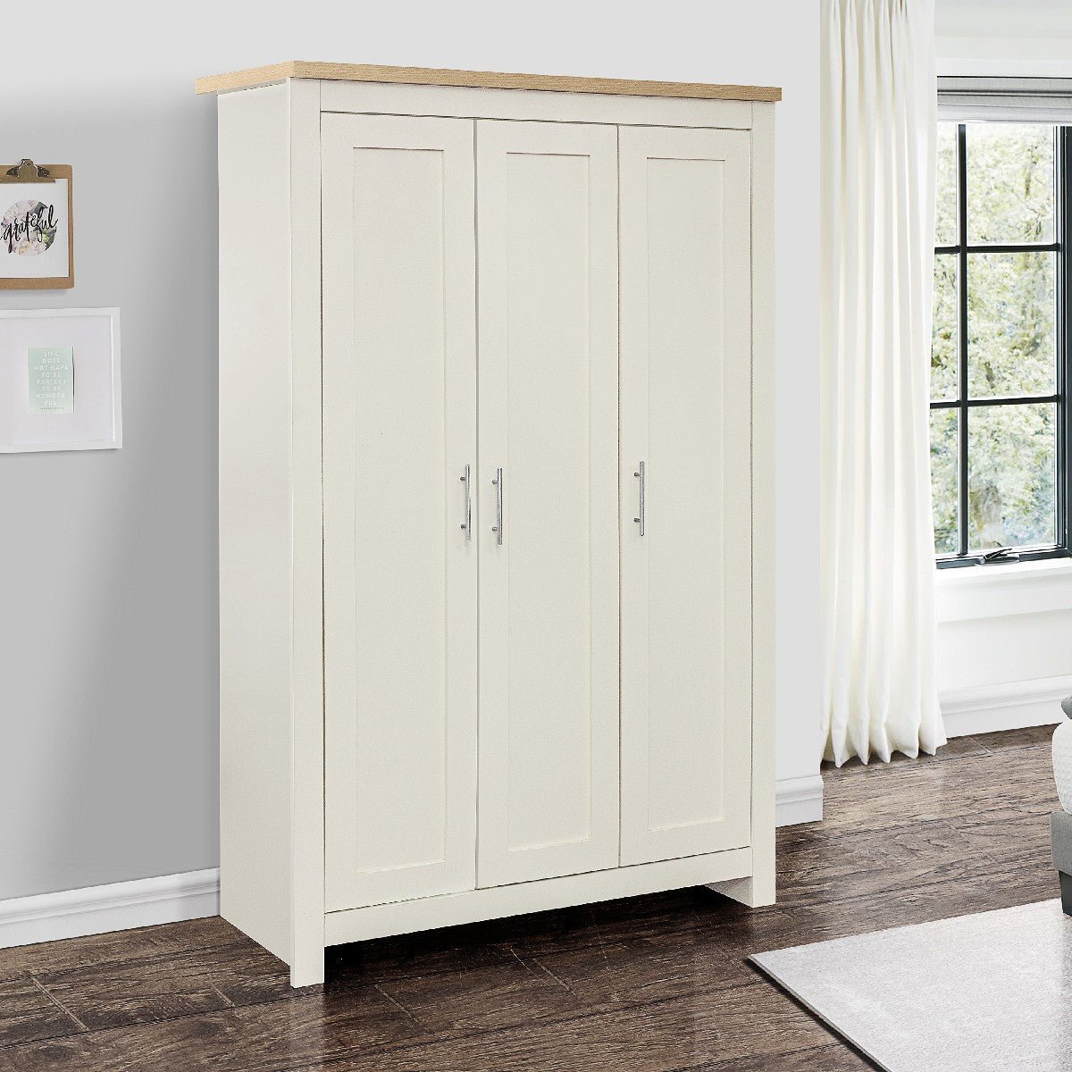 Highgate 3 Door Wardrobe - Birlea
