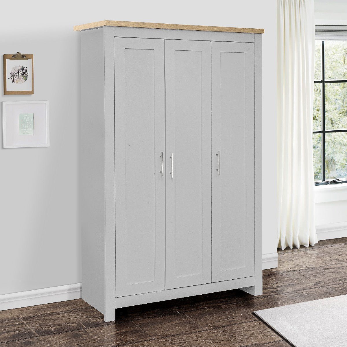 Highgate 3 Door Wardrobe - Birlea