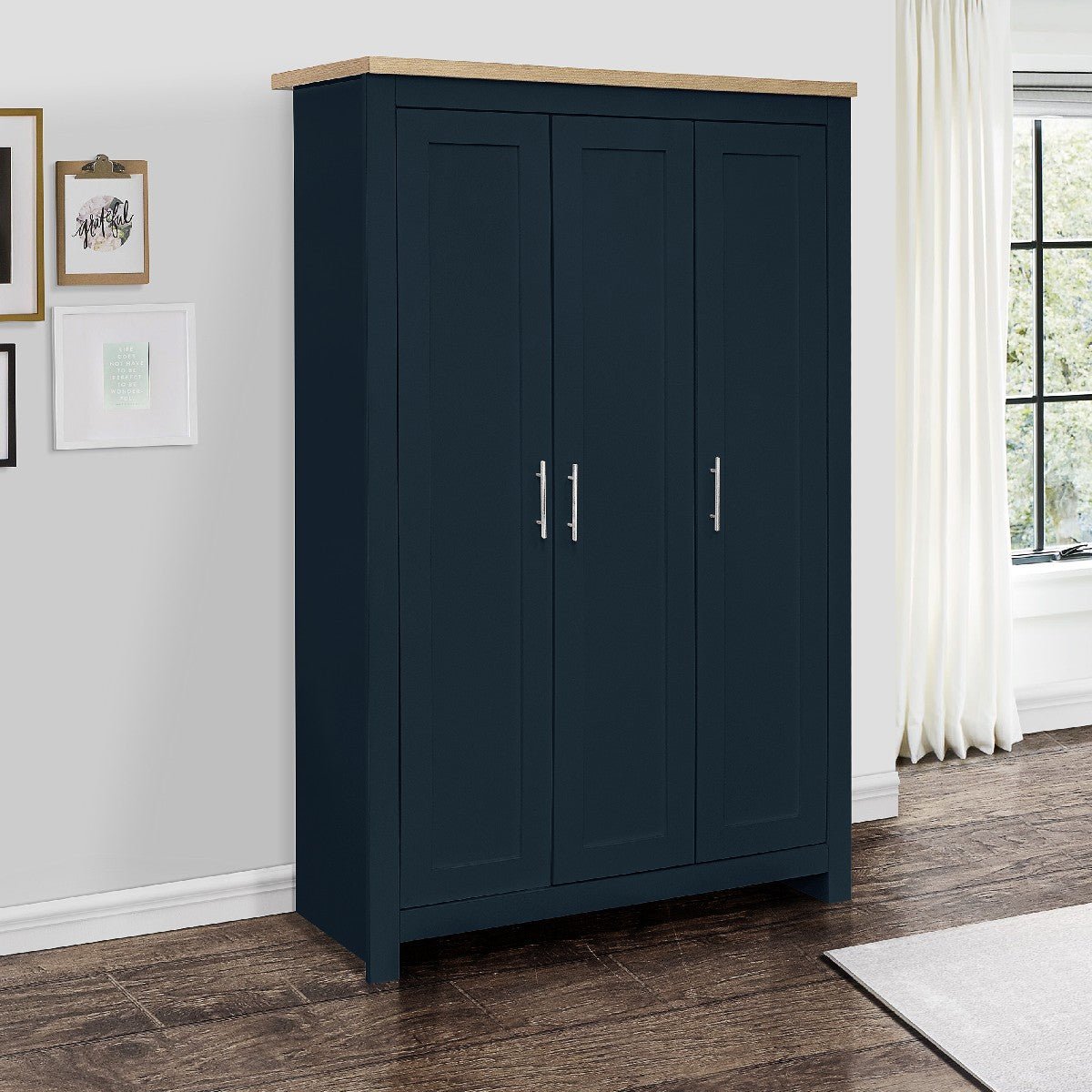Highgate 3 Door Wardrobe - Birlea